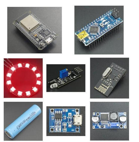IoT Device with LED Lights for Physical Ability Training
